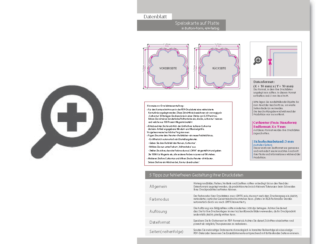 Product Bild speisekarte_auf_platte_in_button-form_konturgefr__st___beidseitig_4_4-farbig_bedruckt